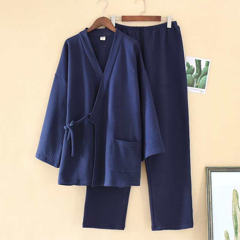 Men'S Kimono Accessories - Męski Japoński Kimono Yukata Piżama Komplet