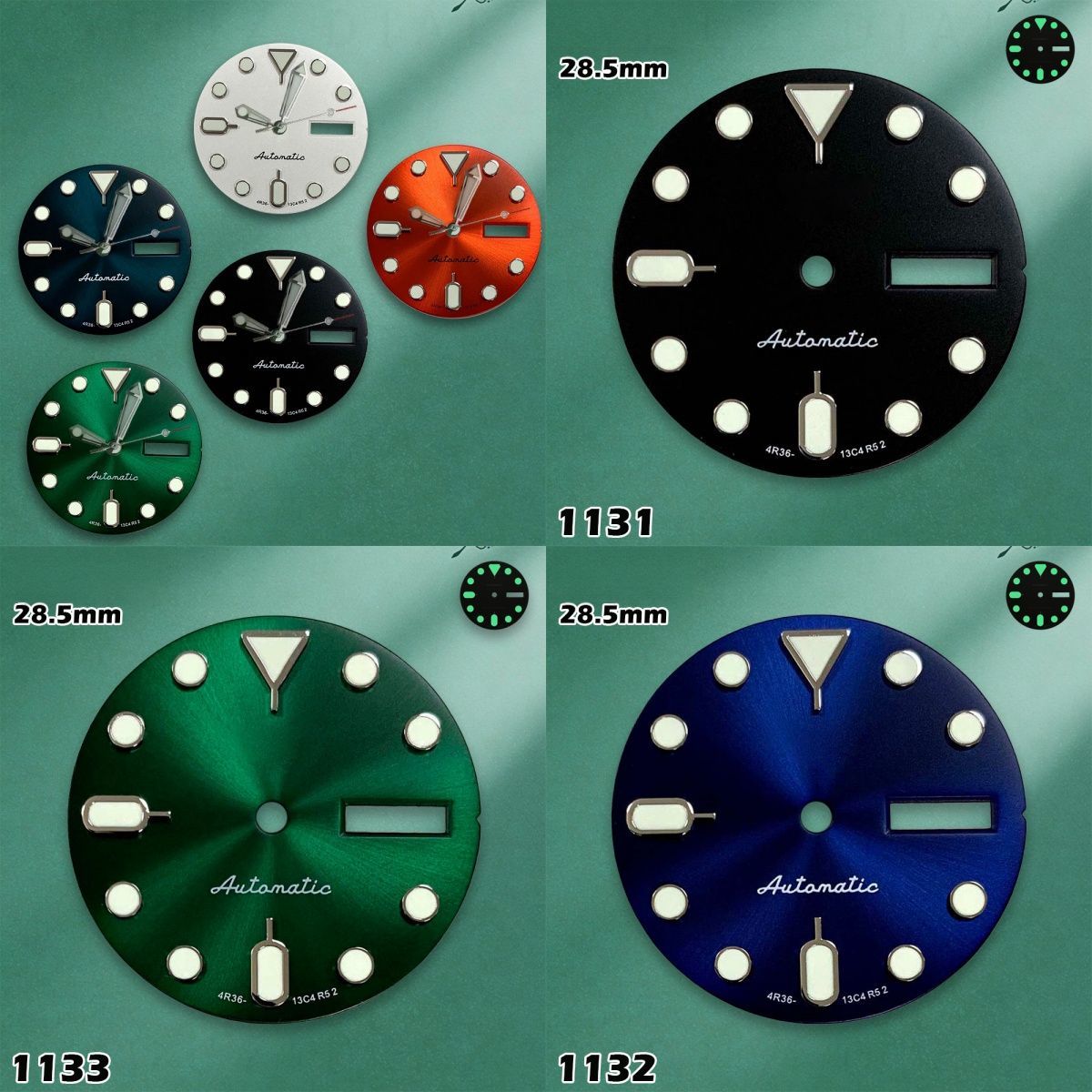Men'S Accessories Types - Mechanizmy NH36 typu S, 28,5 mm,