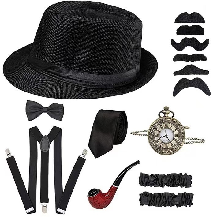 Męski strój gangstera Gatsby z – Men'S Accessories In The 1920S recenzja i cena