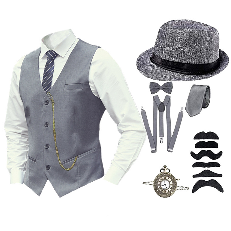 Kostium męski na Halloween w s – Men'S Accessories In The 1920S recenzja i cena