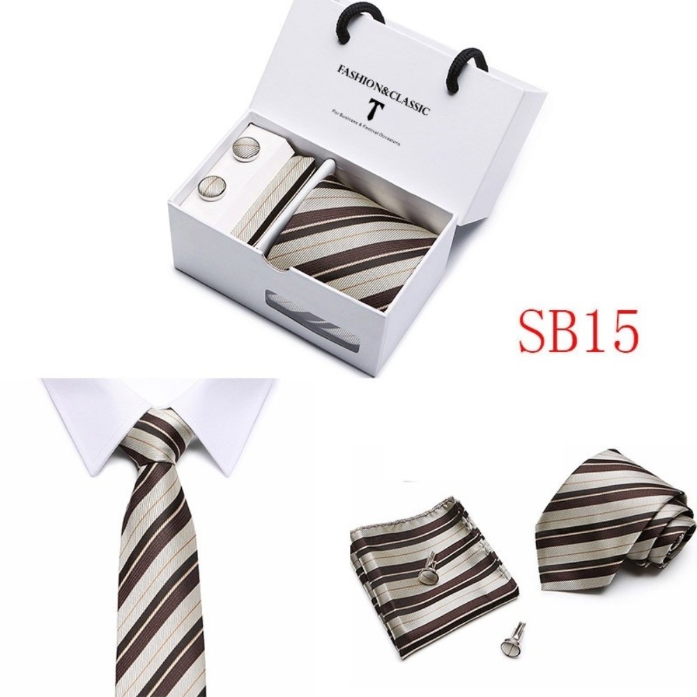 Luksusowy zestaw krawatów z dz – Neck Tie Set Box recenzja i cena