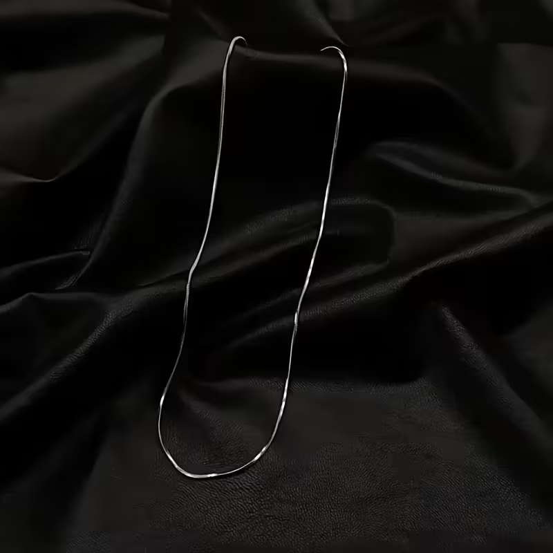 Klasyczny minimalistyczny 1mm  – Men Accessories Neck Chain recenzja i cena