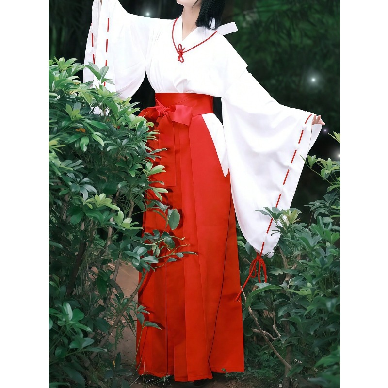 Anime Kikyo Inuyasha Strój Cos – Men'S Kimono Accessories recenzja i cena