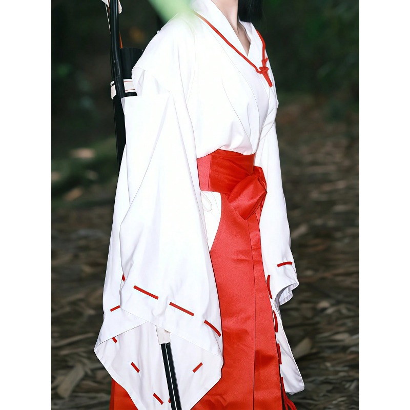 Anime Kikyo Inuyasha Strój Cos – Men'S Kimono Accessories recenzja i cena
